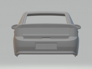 Opel vectra 3Dプリントモデル