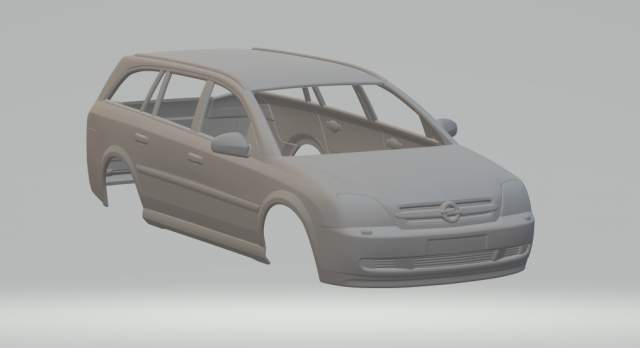 Opel vectra caravan 3D Print Model in Vehicle 3DExport