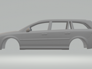 Opel vectra caravan 3D 打印模型