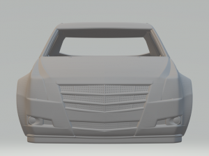 Cadillac cts sport wagon 2009 Modelo de impresión 3D