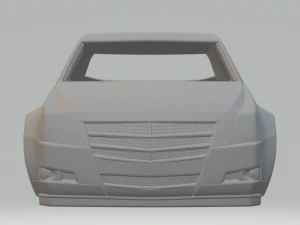 Cadillac cts sport wagon 2009 3D Print Model