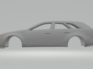 Cadillac cts sport wagon 2009 Modelo de impresión 3D