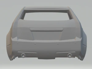 Cadillac cts sport wagon 2009 3D Print Model