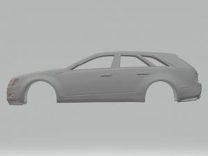 Cadillac cts sport wagon 2009 Modello di stampa 3D