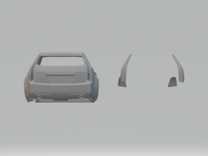 Cadillac cts sport wagon 2009 Modello di stampa 3D