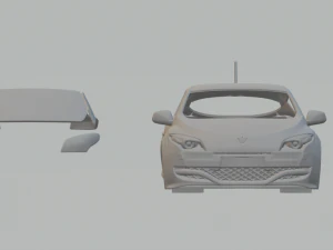 Renault megane 3D Print Model
