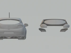 Renault megane 3D Print Model