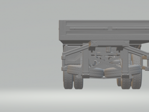 Trailer truck brazilian facchini 3D प्रिंट मॉडल