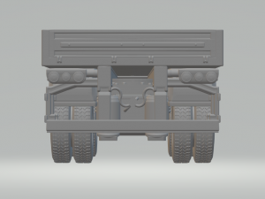 Trailer truck brazilian facchini 3D प्रिंट मॉडल