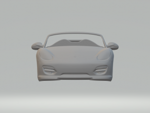 Porsche boxster spyder Modèles 3D en vedette