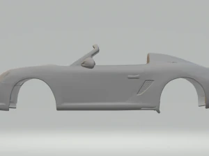 Porsche boxster spyder 3D Print Model
