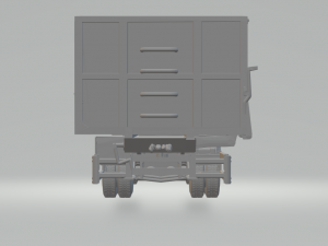 Randon bi caamba brazil trailer dumper 3D Print Model