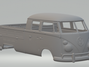 Vw double cab 3D-Druckmodell