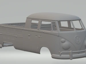 Vw double cab 3D Print Model
