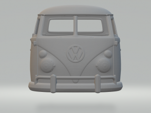 Vw double cab 3D-printmodel