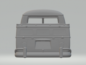 Vw double cab 3D-printmodel