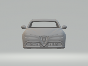 Alfa romeo giulia 16 3Dプリントモデル