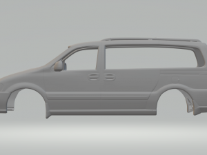 OLDSMOBILE SILHOUETTE 2004 Model Cetak 3D