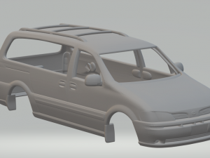 OLDSMOBILE SILHOUETTE 2004 Modèles 3D en vedette
