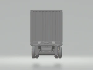 Skelton trailier 20ft 3D Print Model