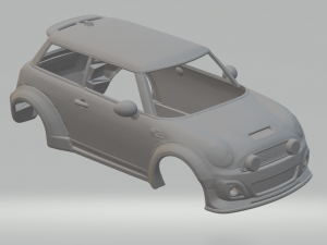 John cooper works 2009 3Dプリントモデル