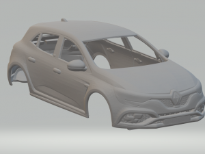 Renault megane rs 2018 Modelo de impresión 3D