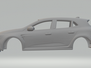 Renault megane rs 2018 3D 打印模型