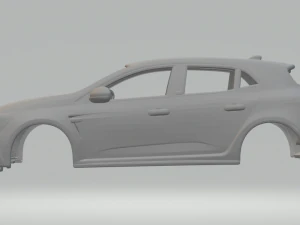 Renault megane rs 2018 3D Print Model