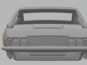 Aston martin vantage 3Dプリントモデル