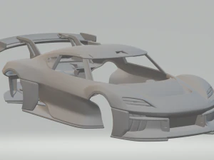 Місія Порше Р 3D Принт Модель