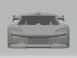 Porsche mission R 3D 打印模型