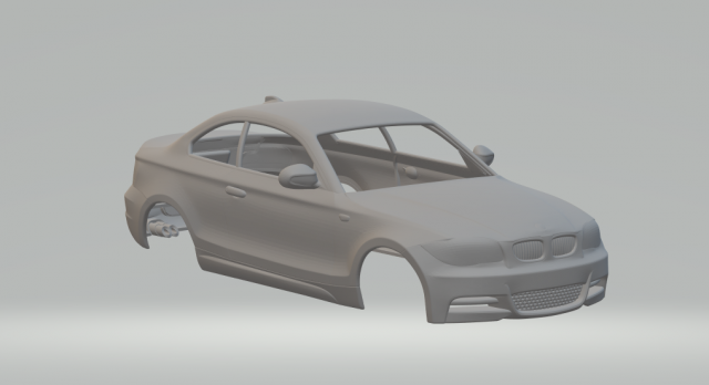 Series 1 coupe 3Dプリントモデル .c4d .max .obj .3ds .fbx .stl .blend