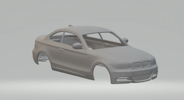 Series 1 coupe 3D Print Model .c4d .max .obj .3ds .fbx .stl .blend 