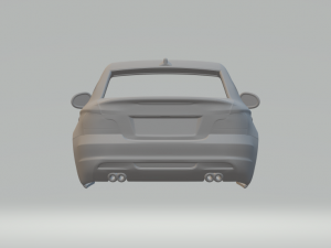 Series 1 coupe 3Dプリントモデル