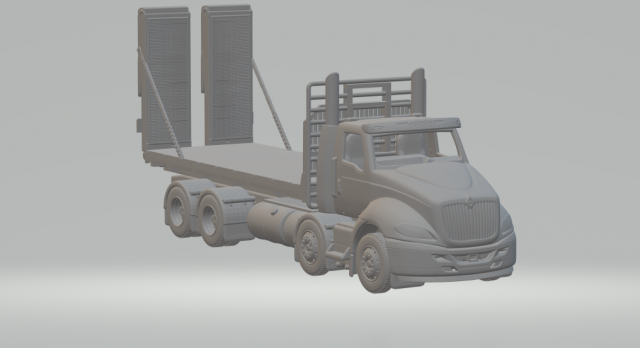 International prostar 3D Принт Модель .c4d .max .obj .3ds .fbx .stl .blend 
