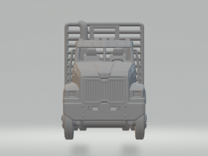 Western star 4700 sa day cab 3D 打印模型