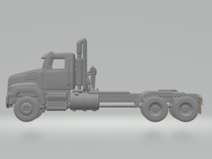 Western star 4700 sa day cab 3D 打印模型