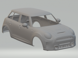 Cooper 5doors 2022 3D Print Model