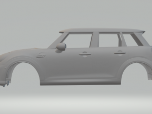 Cooper 5doors 2022 3D Print Model