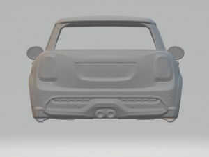 Cooper 5doors 2022 3D Print Model