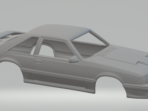 Mustang svt cobra r mk 3 1993 3D Print Model