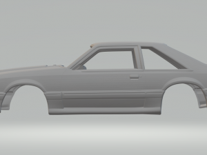 Mustang svt cobra r mk 3 1993 3D प्रिंट मॉडल