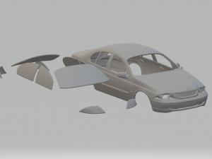 Falcon mk6 forte 2000 3D Print Model