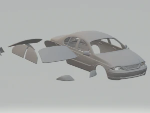 Falcon mk6 forte 2000 3D Принт Модель