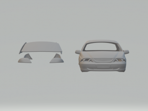 Falcon mk6 forte 2000 3D Baskı Modeli