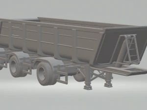 Randon trailer brazil dumper 3D Print Model