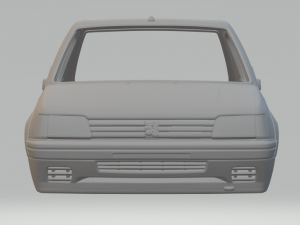 PEUGEOT 205 3D Baskı Modeli