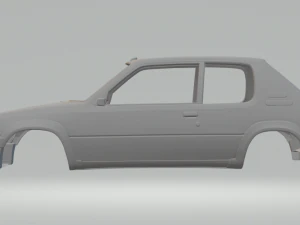 PEUGEOT 205 3D Print Model