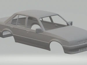 Opel rekord 1982 3D Print Model