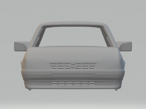Opel rekord 1982 3D Print Model